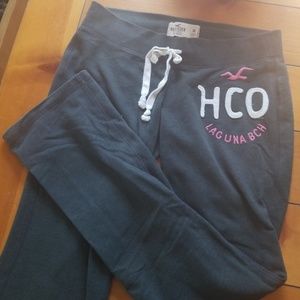 Grey Hollister sweatpants